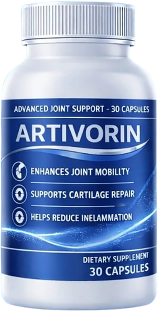 Artivorin Advanced Joint Support, a bottle of 30 capsules