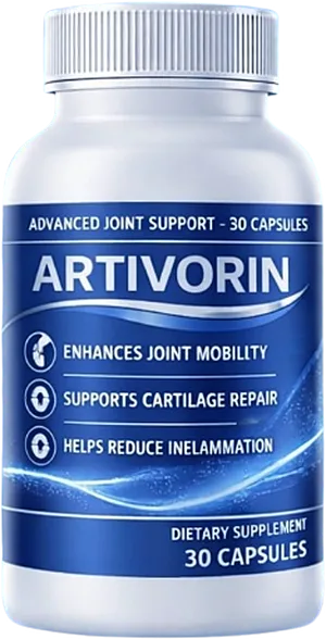 Artivorin bottle, front of the label